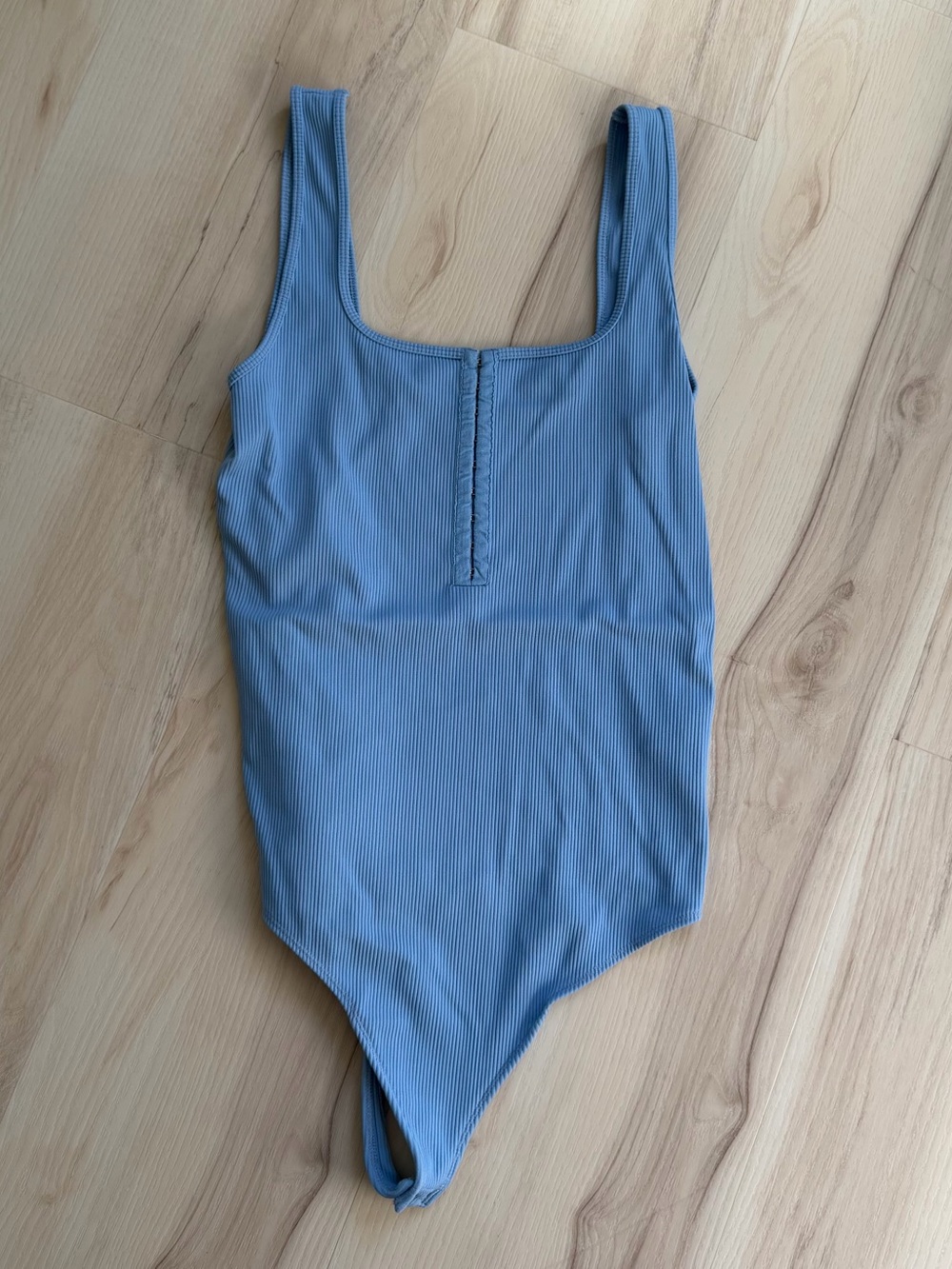 Blue Abercrombie and Fitch Bodysuit size L